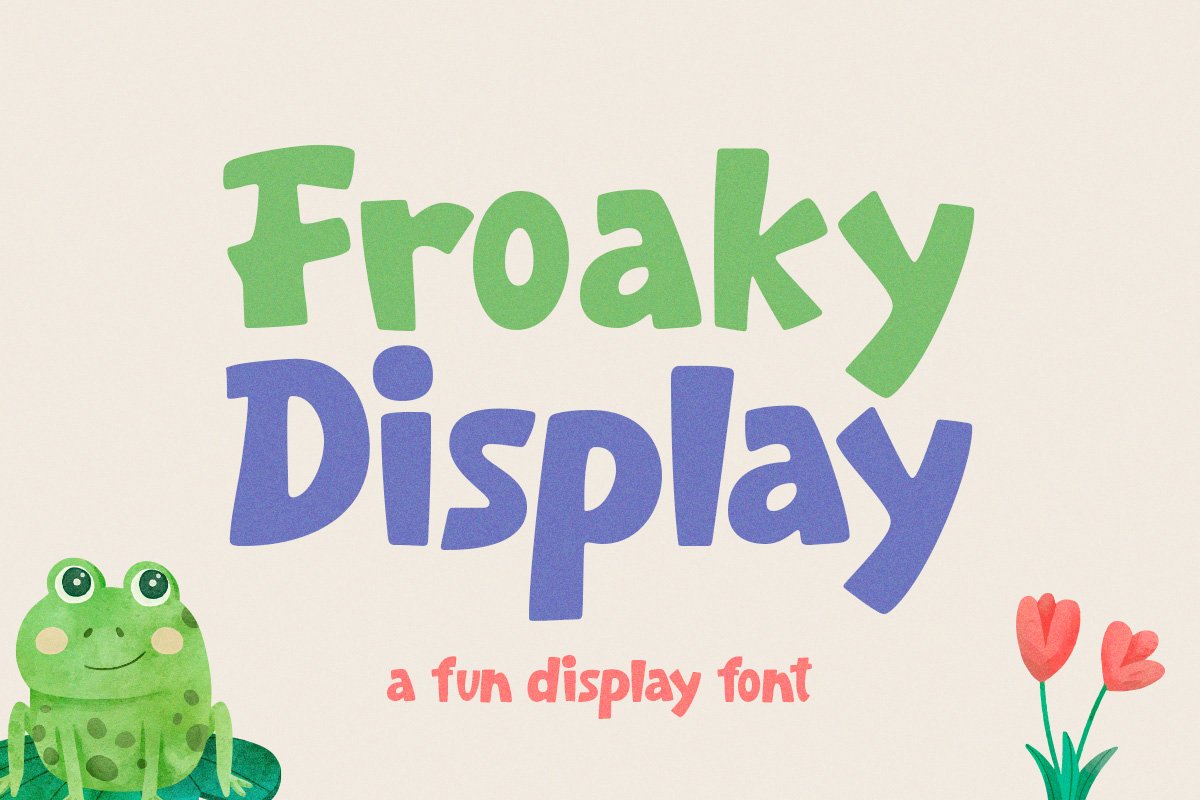 Fun Display Script Froaky Fun Display Font | Letterhend Studio